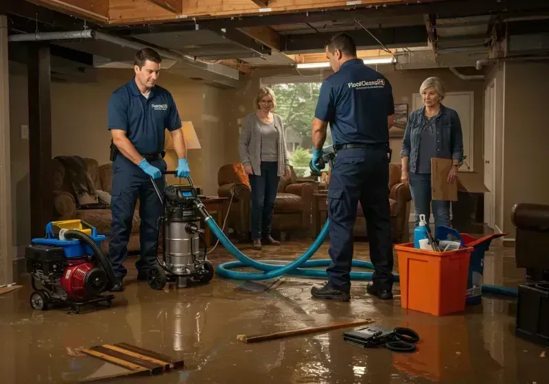 Basement Water Extraction and Removal Techniques process in Holliday, TX